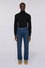Jeans 370 close fit in denim stone washed 2