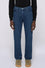 Jean 370 coupe ajustée en denim délavé