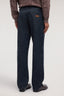 Jeans Regular 302 in denim bottonato cardato 4