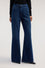 132 New Flare - Jean en denim stonewashed avec effet moustaches