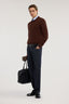 Jeans Straight 380 ICON in denim con cashmere 1
