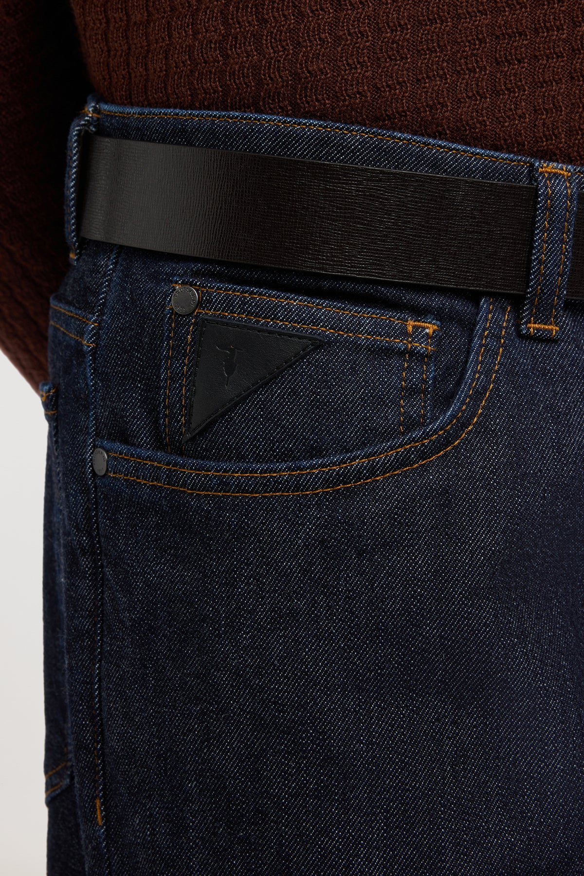 Jeans Straight 380 ICON in denim con cashmere 5|141ec863b5e376294168896e292b4cc9b9997c45c876e72920842e7cac7724f0