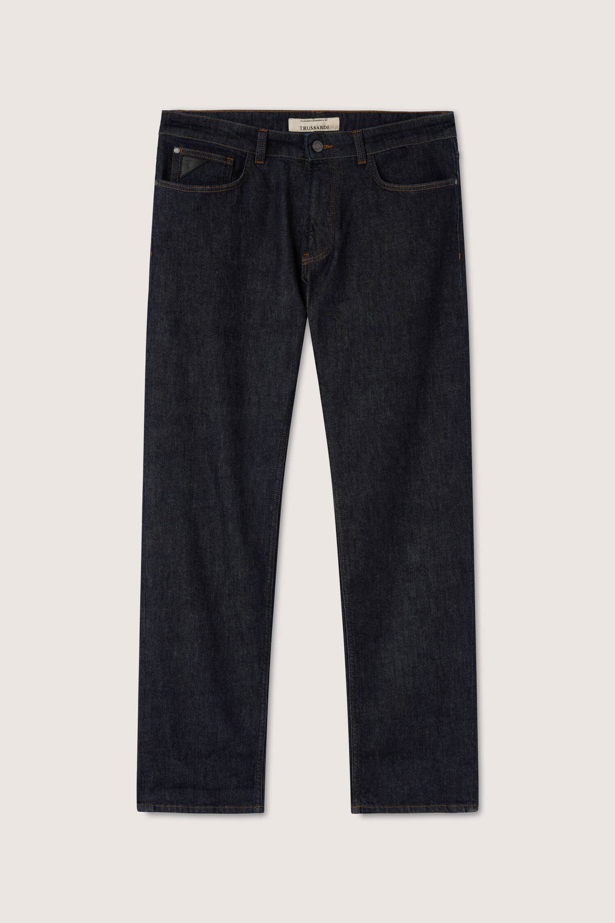 Jeans Straight 380 ICON in denim con cashmere 6|97069fa22972c7727c91040682e1bdb6564e21e76243a2abfcdbb3e92c597944