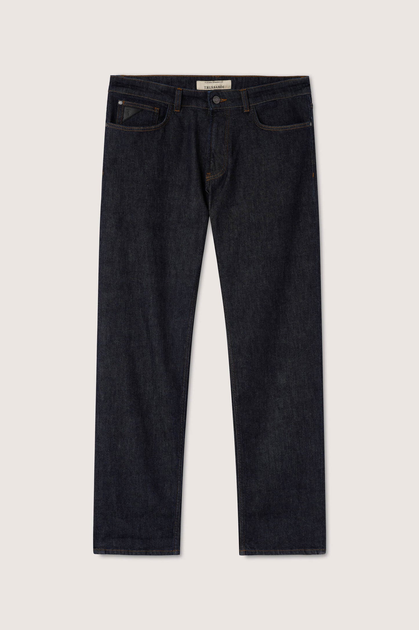 Jeans Straight 380 ICON in denim con cashmere 5|97069fa22972c7727c91040682e1bdb6564e21e76243a2abfcdbb3e92c597944