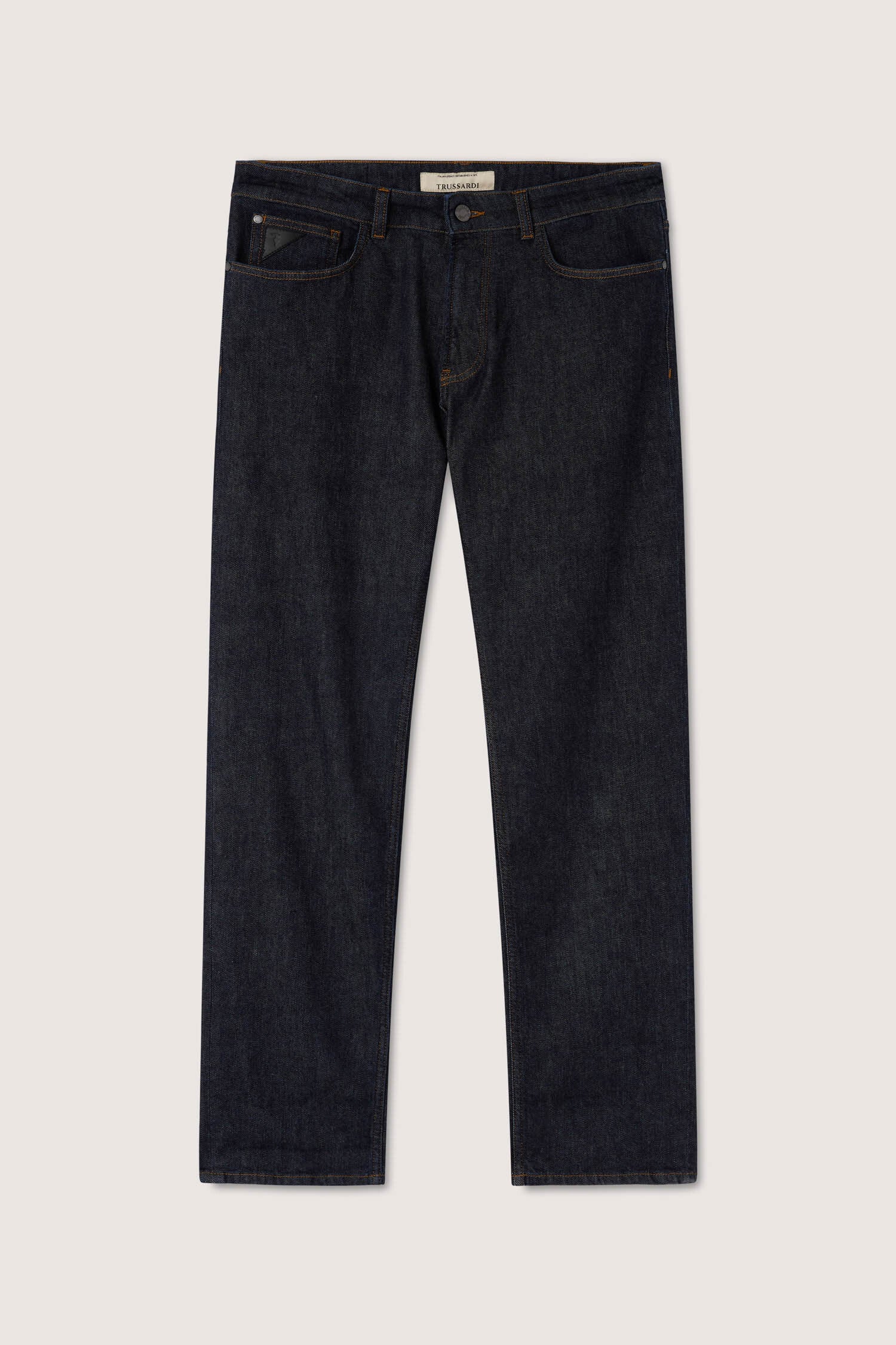 Jeans Straight 380 ICON in denim con cashmere 5|97069fa22972c7727c91040682e1bdb6564e21e76243a2abfcdbb3e92c597944