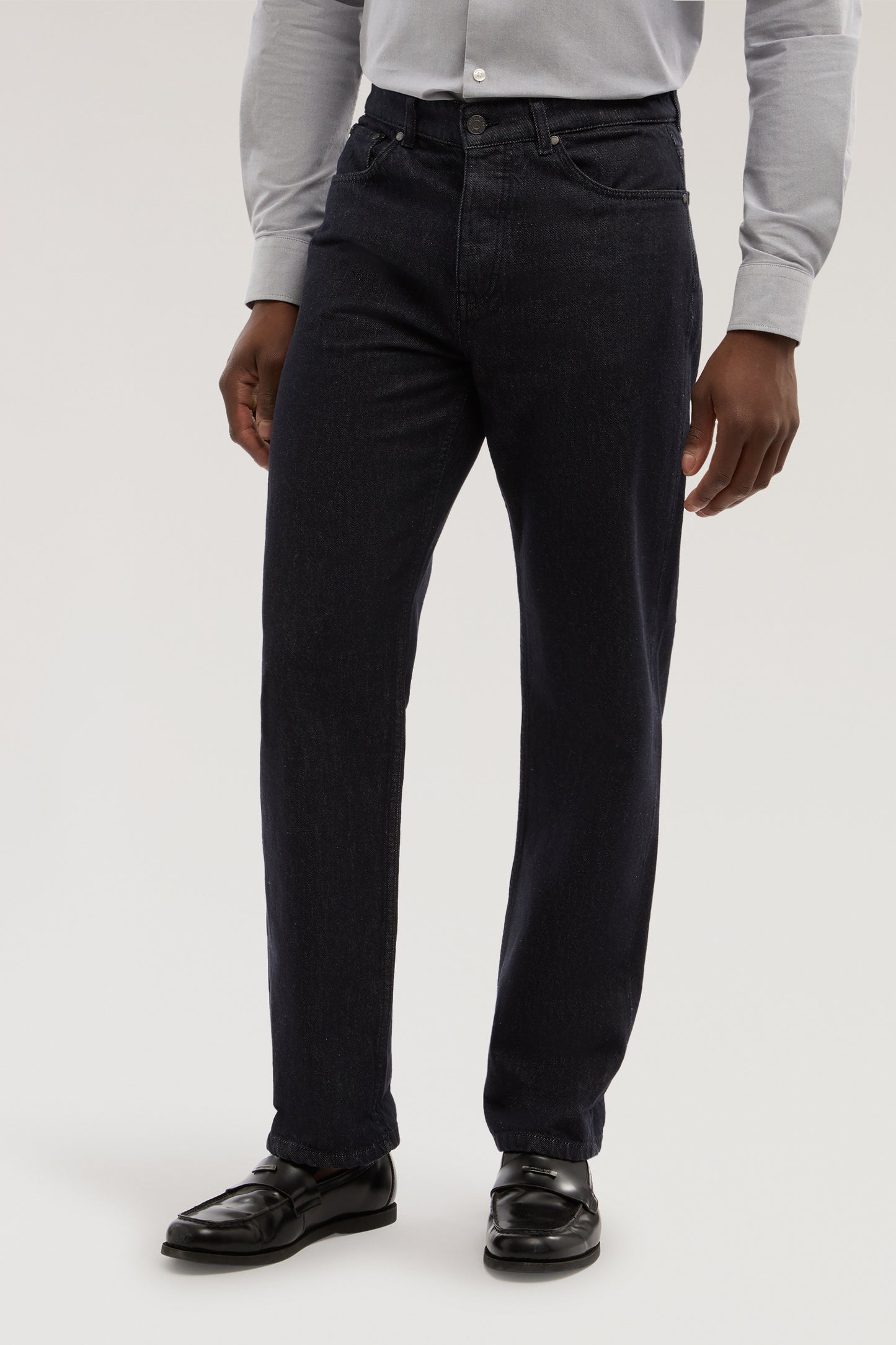 390 Straight – Jeans in Denim Blu Scuro 1|6023721d9050bc5e7c321b2a09fb06712e81d0020c8b1b0b85e820ba663fd3c5