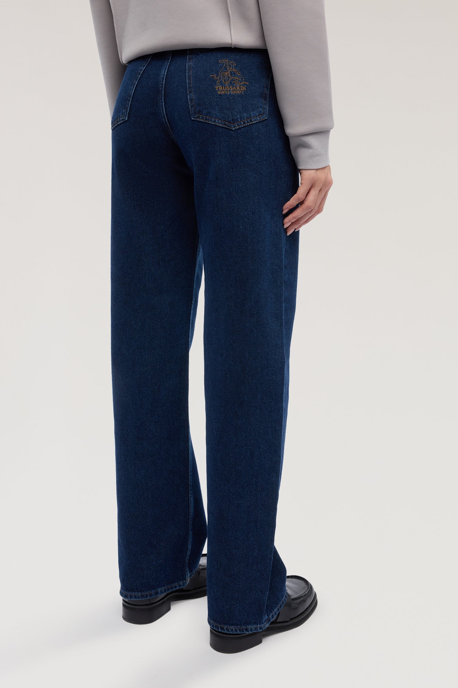 191 Boyfriend – Jeans in Denim di Cotone 2|652ec9ba016c5d6942af17618e28fa1f3182f54513a195abb65bd373c3b77259