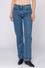 The Essential Straight 190 Jeans aus stonewashed Denim