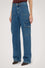 Jeans cargo 192 in denim stonewashed
