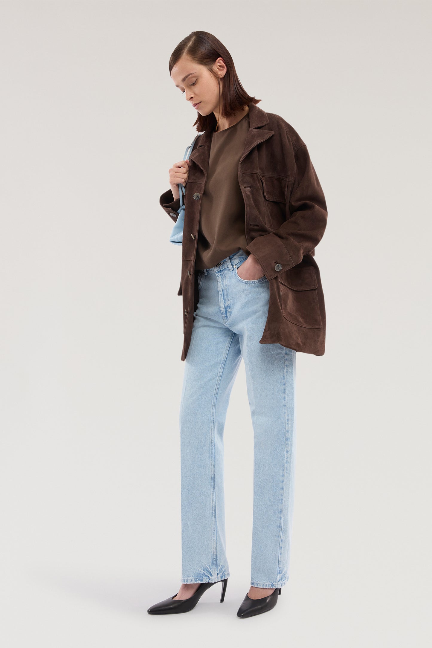 193 Straight – Jeans in Denim di Cotone 4|3f564f61e01b315d31b919e9ba3988e8ca17b1c3aaba979671d1e714b1814054