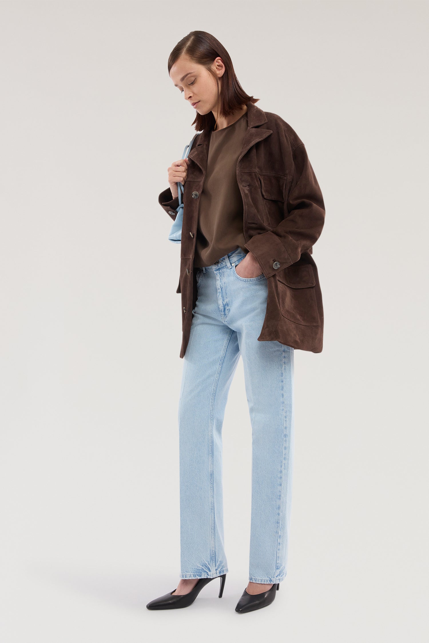 193 Straight – Jeans in Denim di Cotone 4|3f564f61e01b315d31b919e9ba3988e8ca17b1c3aaba979671d1e714b1814054