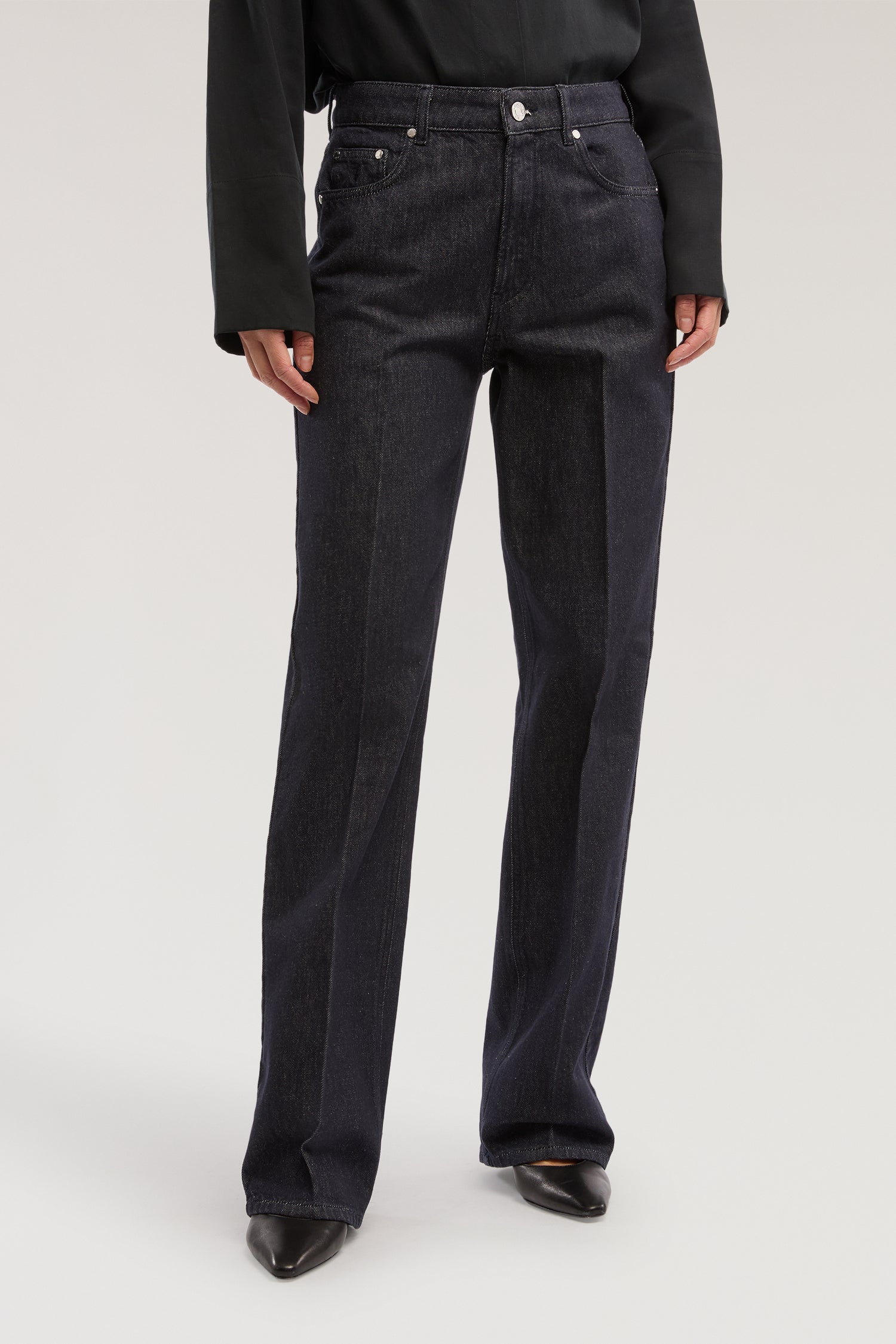 193 Straight – Jeans in Denim di Cotone 4|9ba565437b1e0b879eb2bdf5d372570aec67d2d469f01defdc41345e0fd56bbf