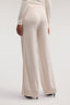 Pantalone palazzo in maglia misto cashmere 4