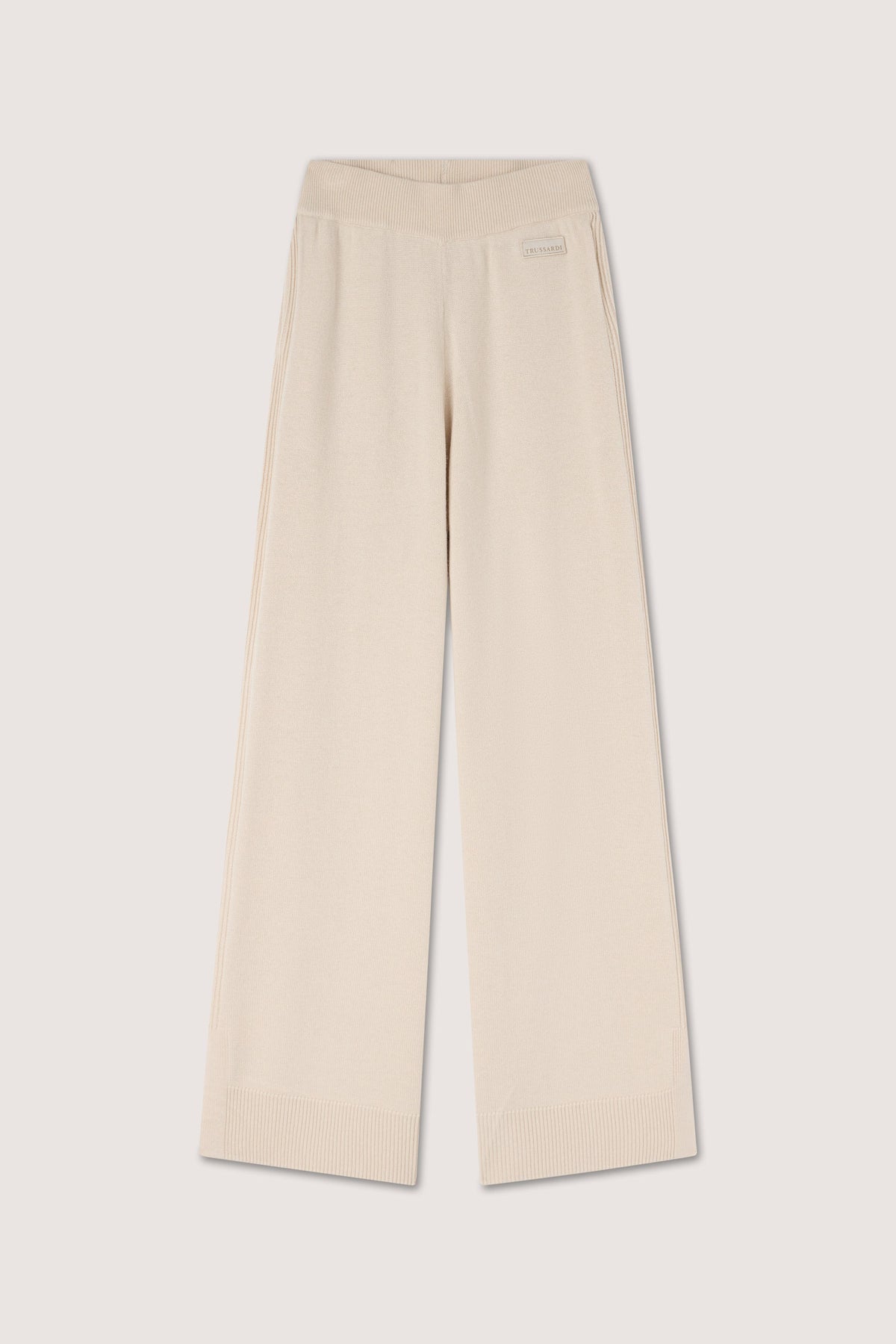 Pantalone palazzo in maglia misto cashmere 5|35a3da8a8f1aba2eadd2d9bee42f1d037e0fd487f3503dfa221f4ab80eac3dd8