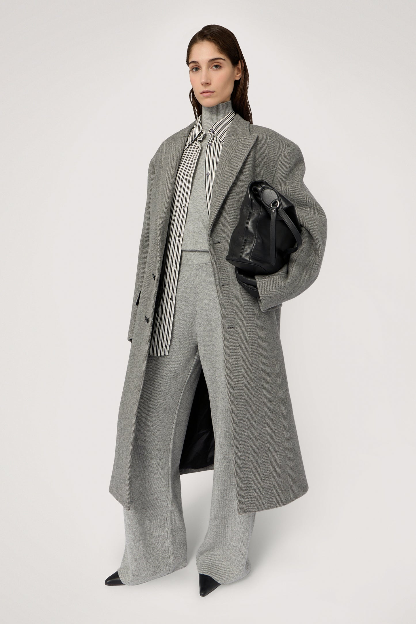 Pantalone palazzo in misto lana 4|bd9608286fc20ba9000d04b8d97f3ffe3ce278ee41bab06e33a38737919c2828