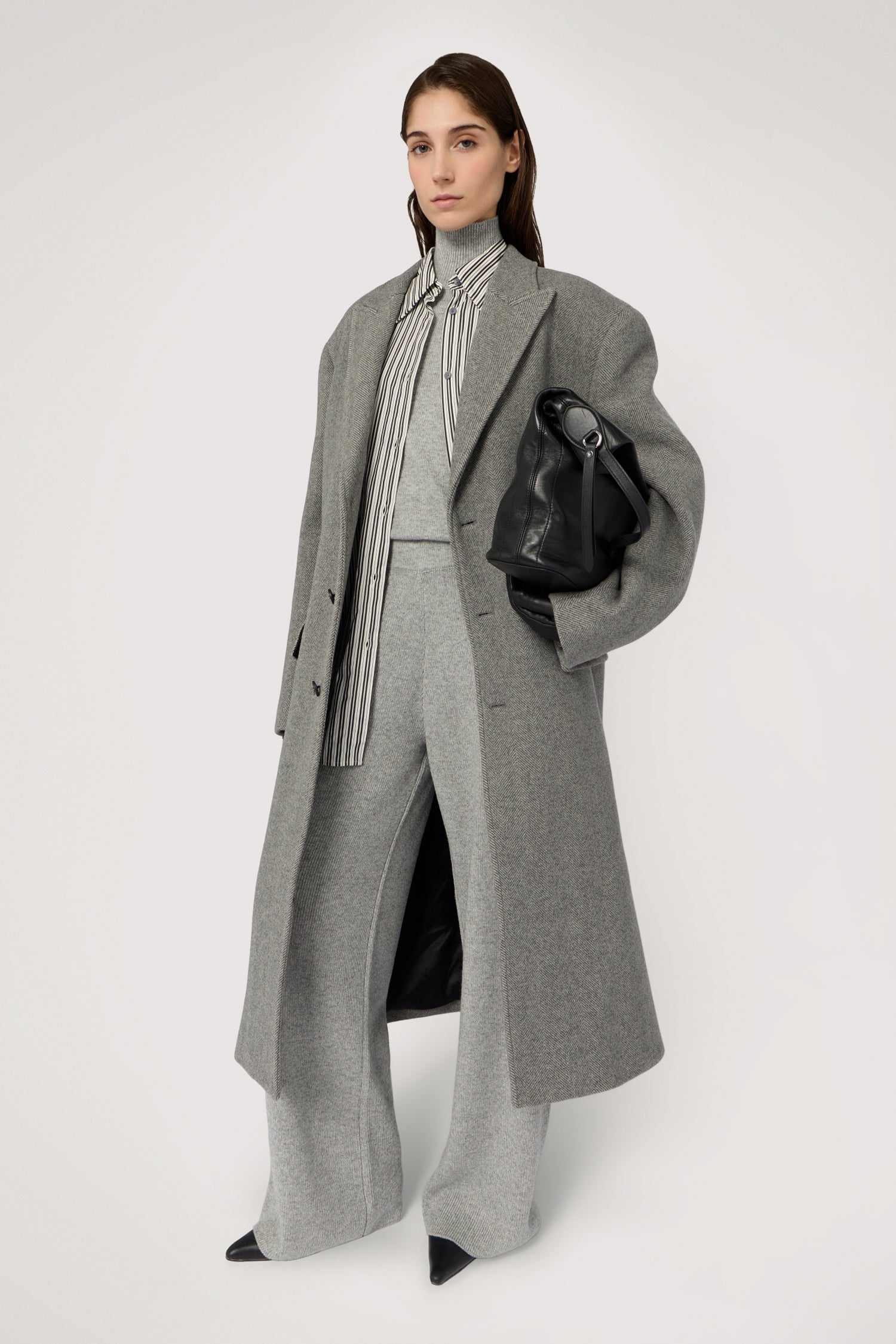 Pantalone palazzo in misto lana 4|bd9608286fc20ba9000d04b8d97f3ffe3ce278ee41bab06e33a38737919c2828