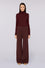 Wide-leg wool-blend trousers