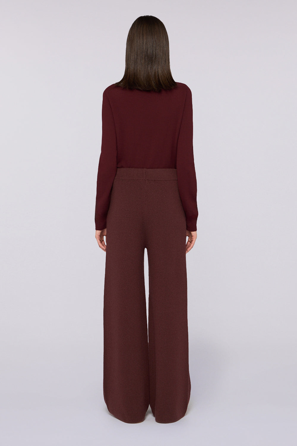 Pantalone palazzo in misto lana 2|e4a70d011152c9cced18144f34799ff2e438fed0c7a532ba58f86b7de0af3637