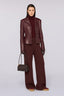 Pantalone palazzo in misto lana 4