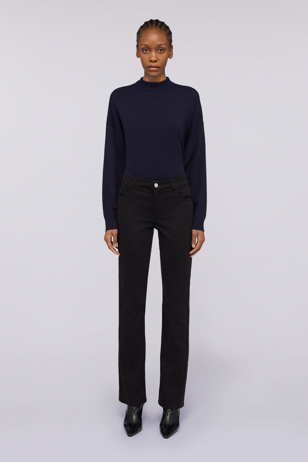 130 Slim - Pantalone 5 tasche in gabardina stretch 2|bc4eece67514171bd79dffcf57e2843e108ab1cec4536e3901348b6306ddf291