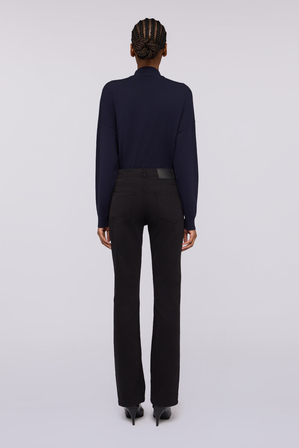 130 Slim - Pantalone 5 tasche in gabardina stretch 3|ab16d250bf1aa82c445ddc75ce70d4bebd2ee23607c032ec66a9f6f2251e511d