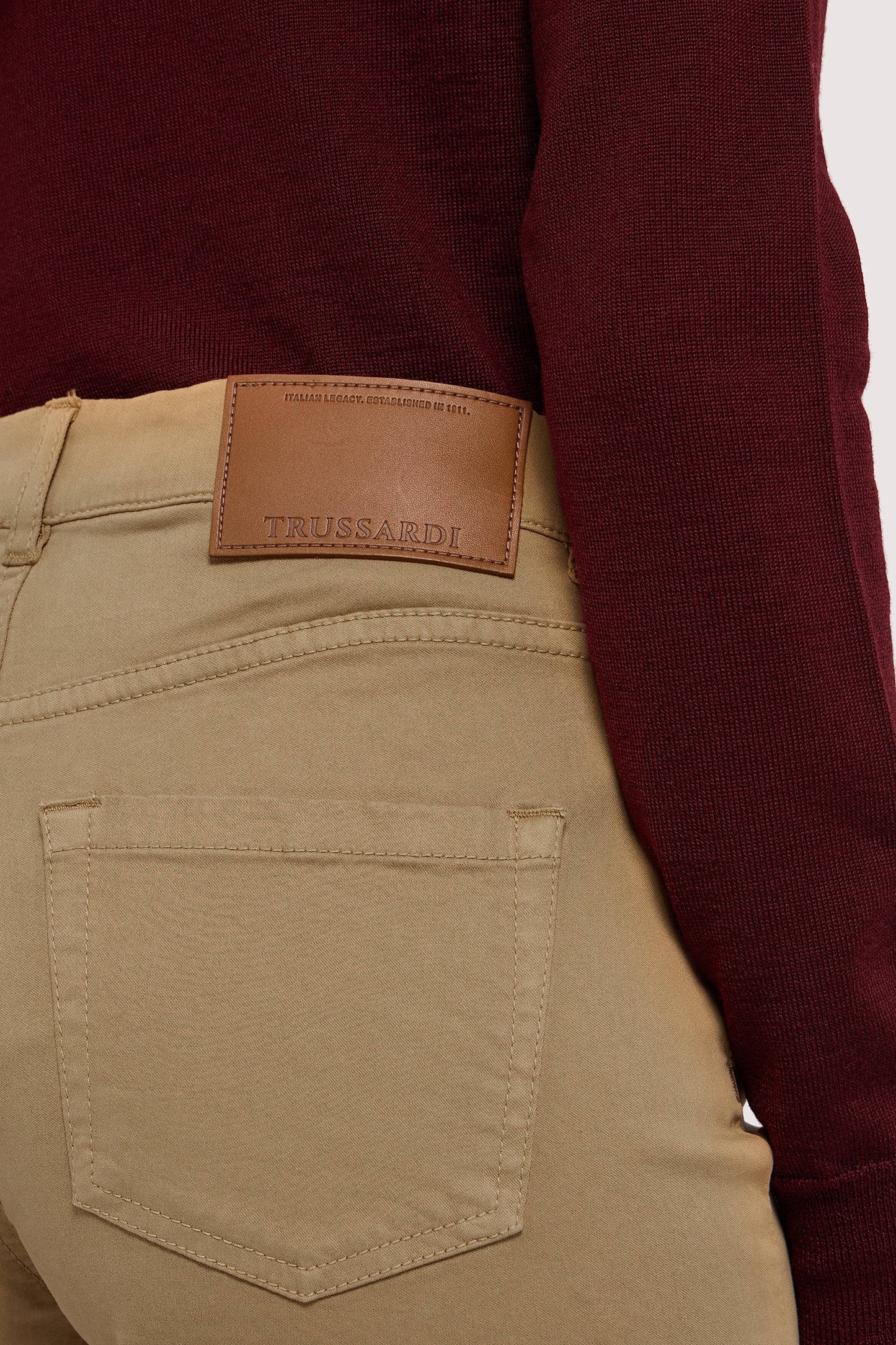 5 tasche 130 slim fit in gabardina stretch 3|2b0f90fabb6315d7ce1dccf07ff174cffb648f894e87a6a3ec32a57f985c5987