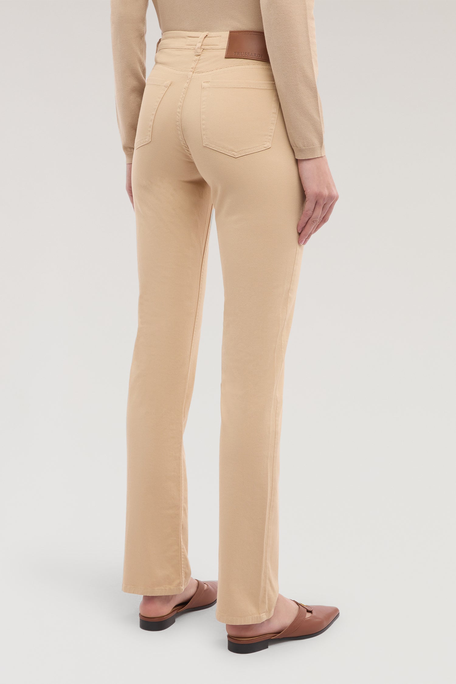 5 tasche Slim 130 in gabardina 2|fbd807a06d8d06b1805f00e4086757736601d57f69d34b009734901cef0a37b6