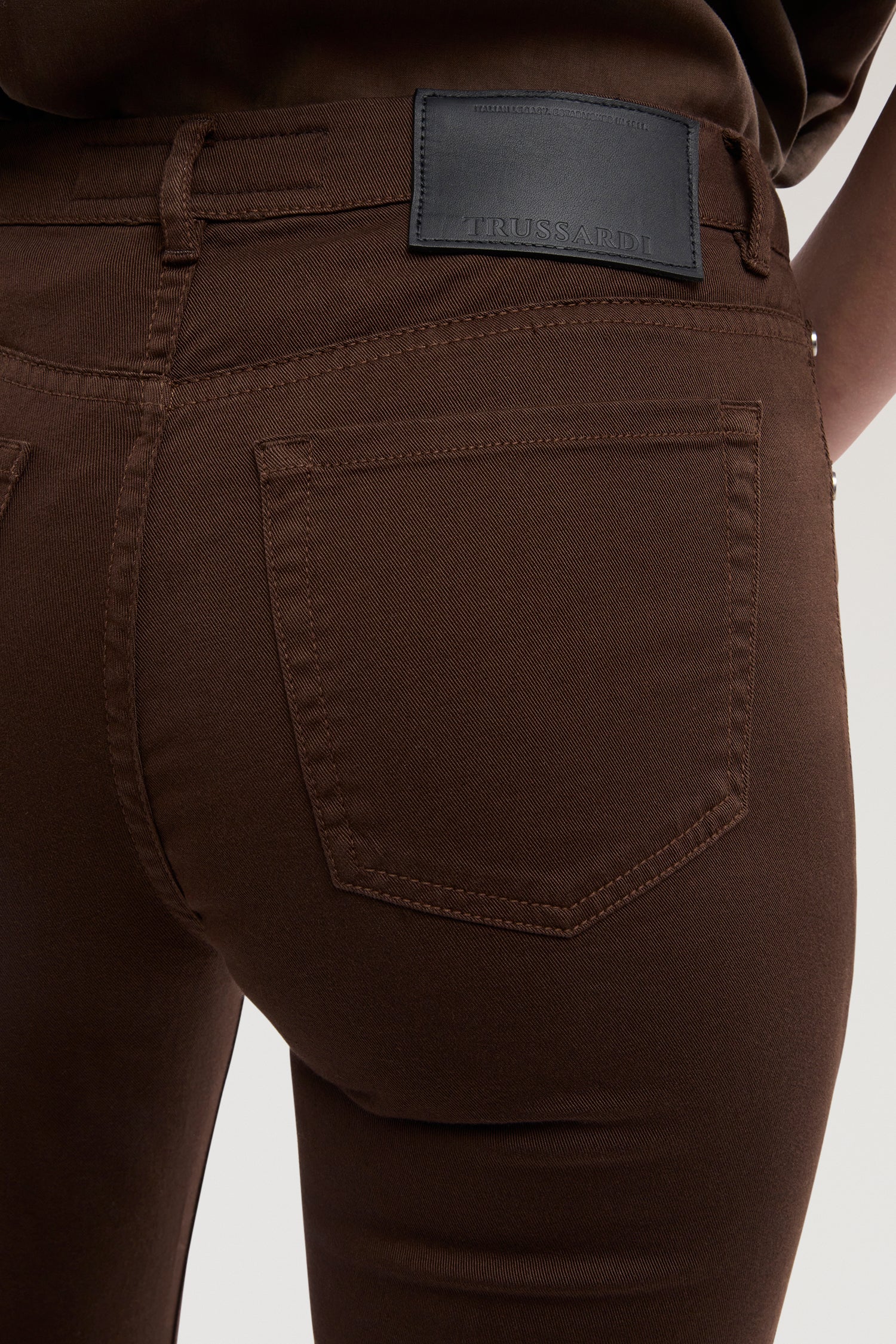 5 tasche Slim 130 in gabardina 3|7d0dba0071dab9174ec0896fdd97293ef9373d71014002d09145150c9cbaba73