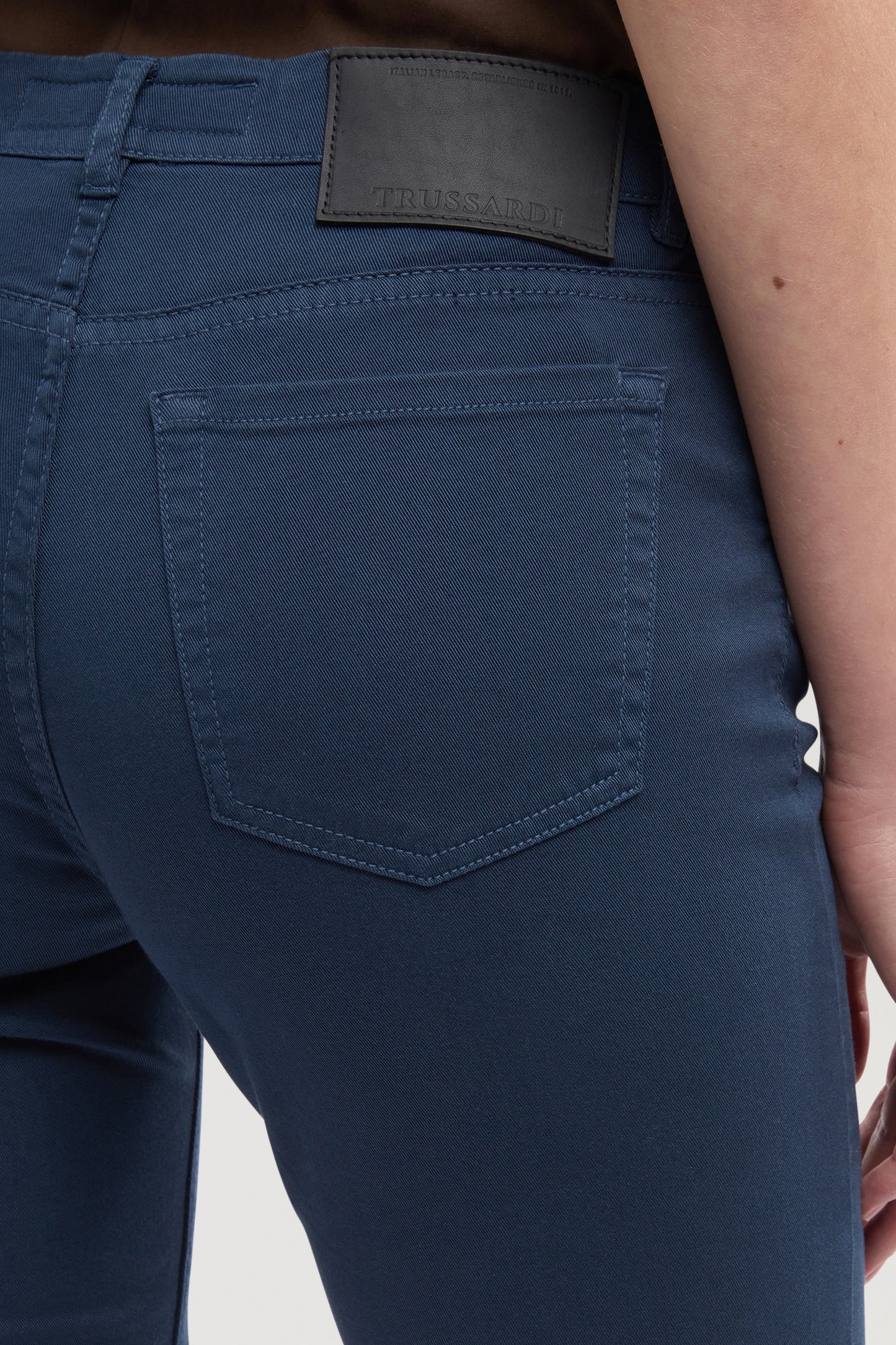 5 tasche Slim 130 in gabardina 3|53c9109e1707023fd3b26f8bc091a2e0378f520c8a8072c3eeaf9e53838f850e