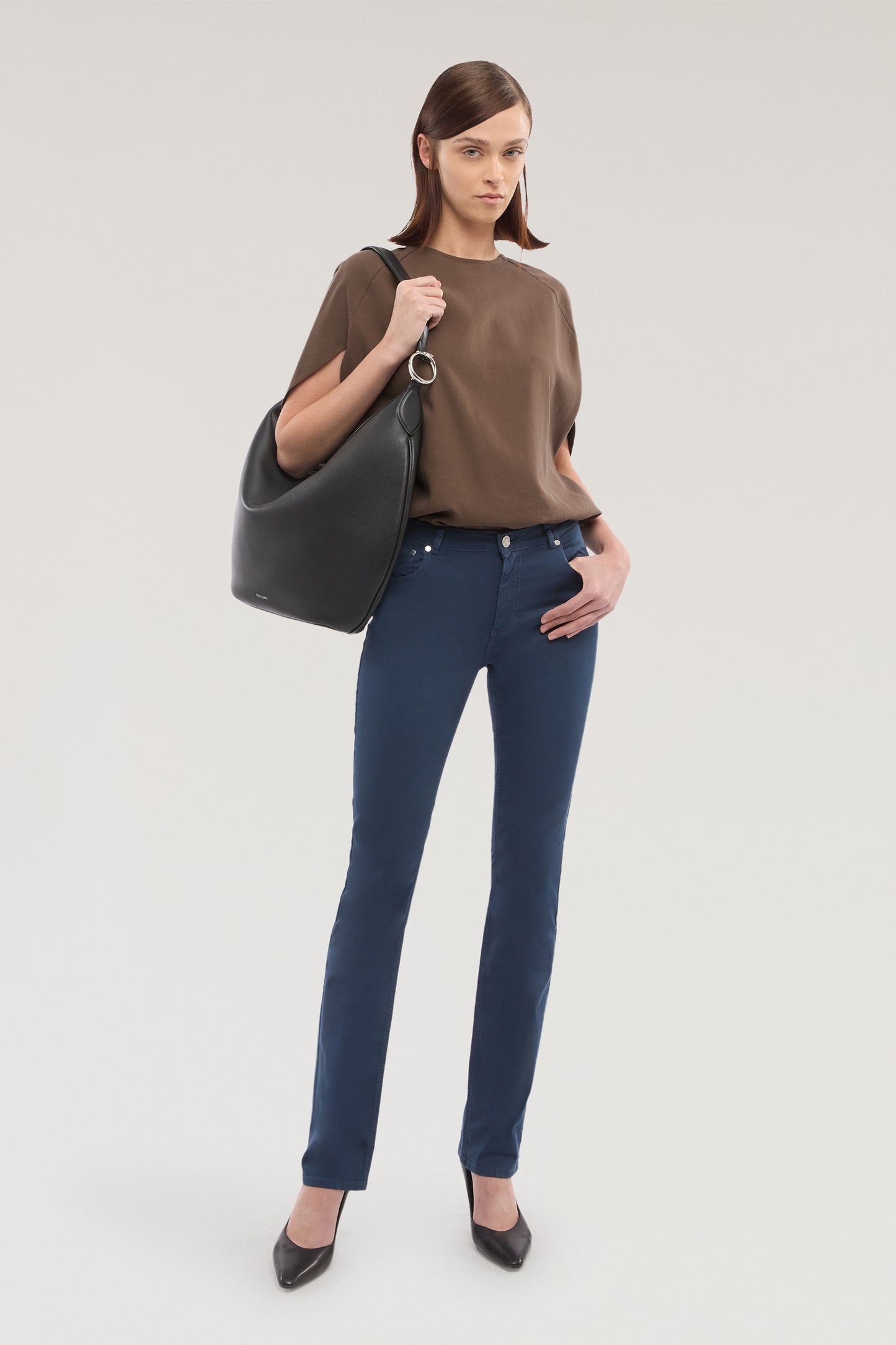 5 tasche Slim 130 in gabardina 5|ac982d24863cc2792b191f9a8cf0e5bedfa82be49eaabb9548947654558f663c