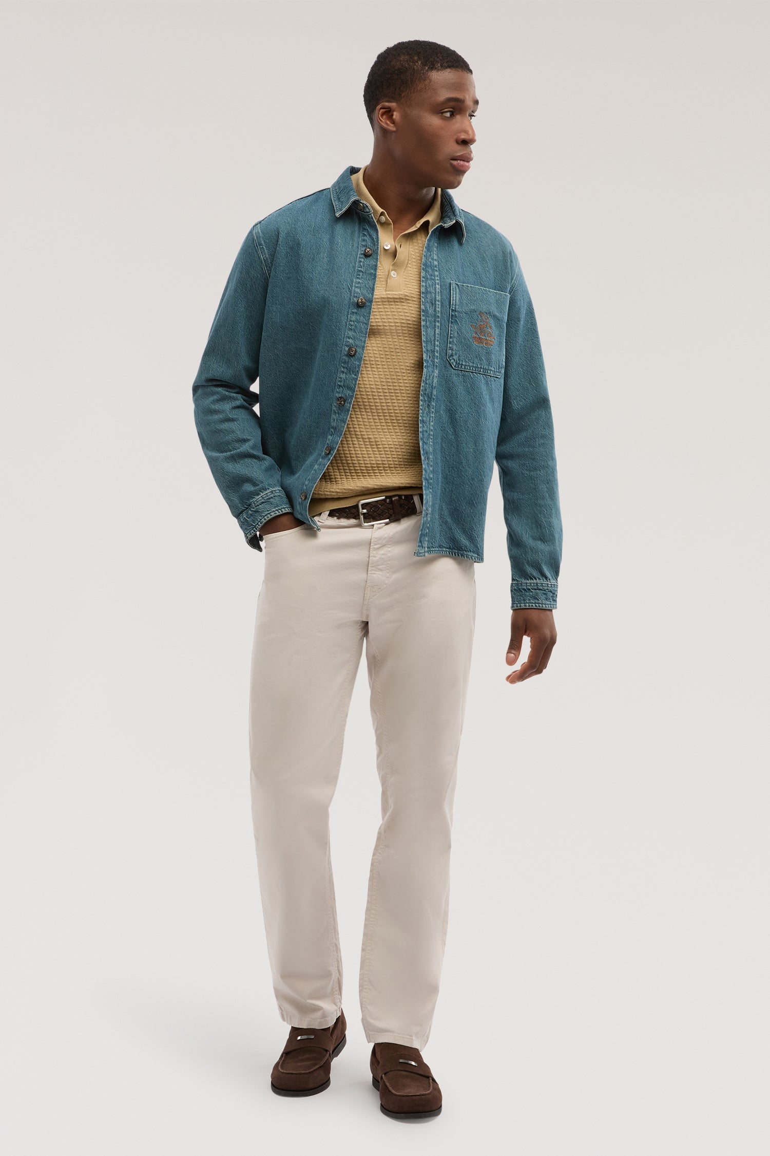 5 tasche Regular 380 ICON in gabardina leggera 4|322b872bd59d4cb87ee2d5b4451fbe93c82cd3c796a8779b3d39f4037306eca5