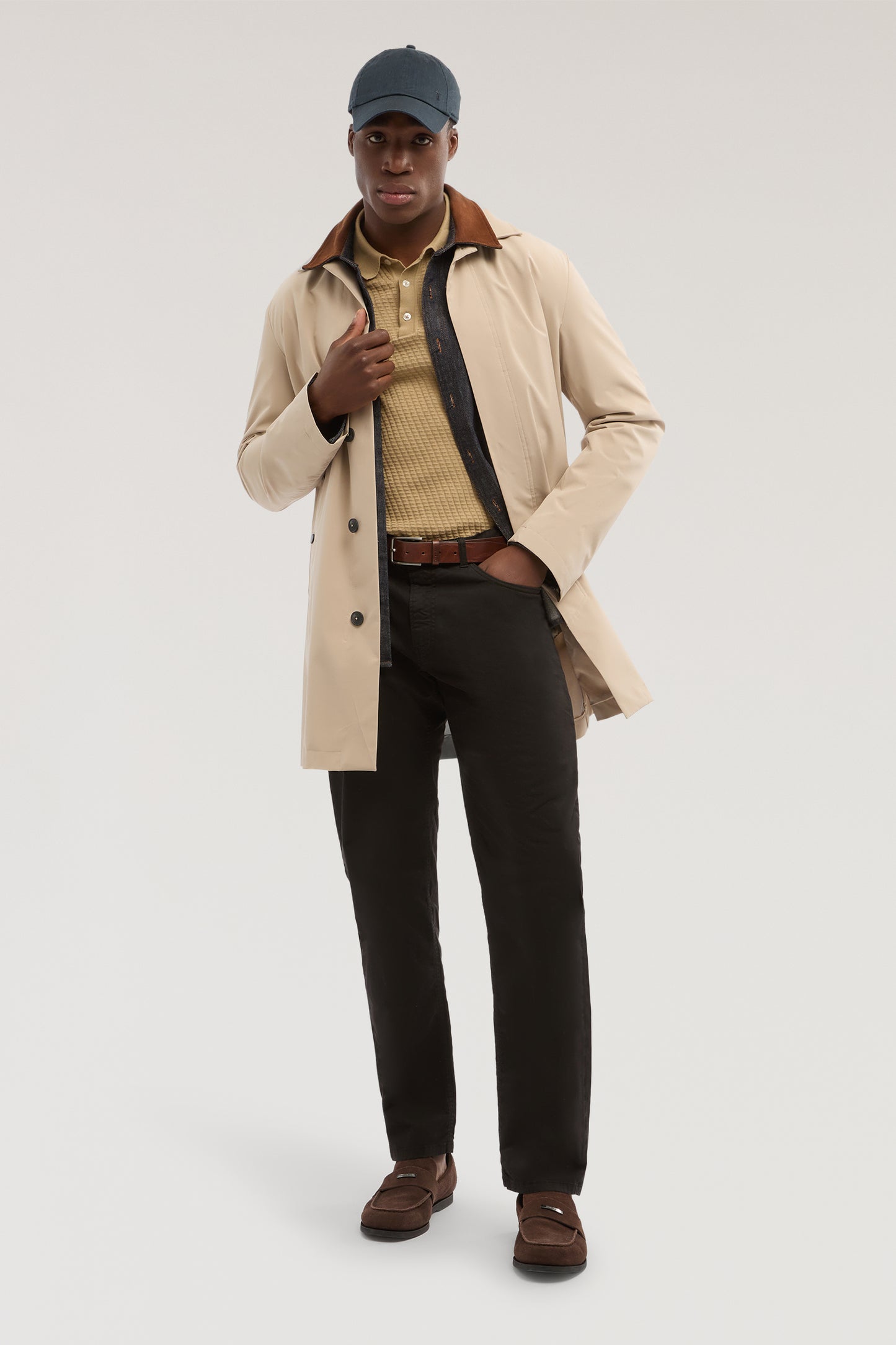 5 tasche Regular 380 ICON in gabardina leggera 4|1f7cde845ad76934fffcd06ae5be5acbffde58ba160e33875f196e089a283ff0