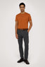 Chino aviator slim-fit in drill melange 4