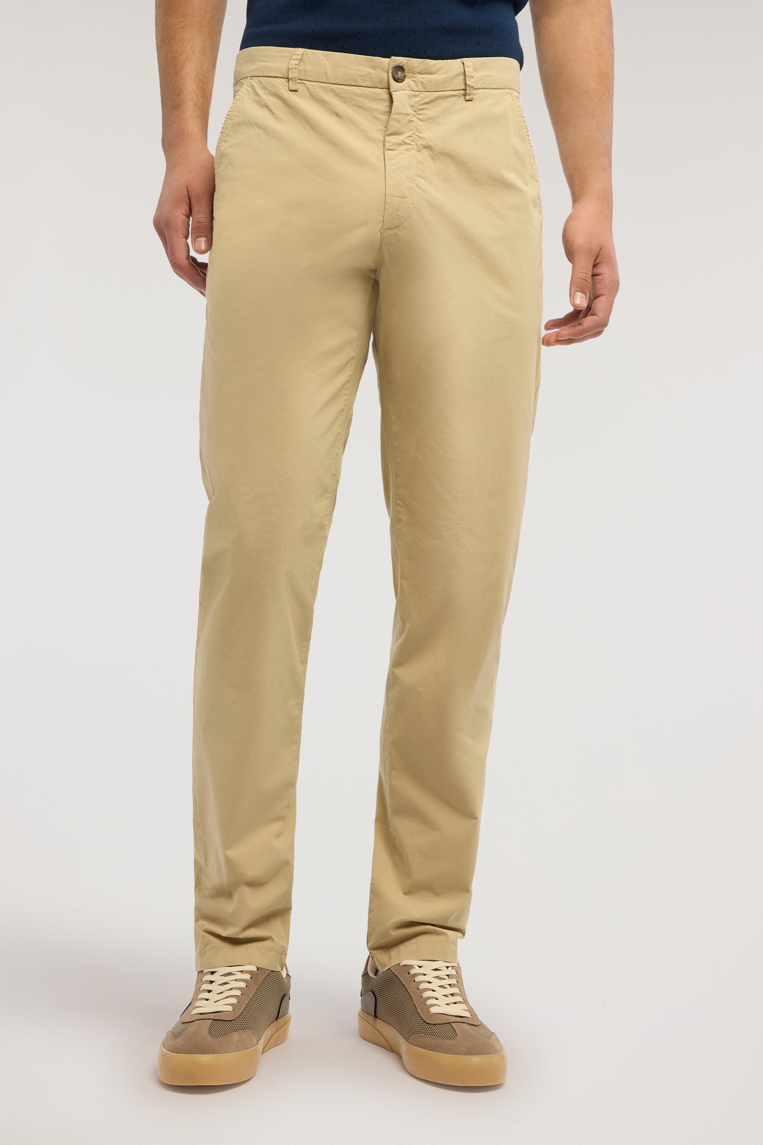 Chino Aviator 301 slim fit in popeline 1|bc795857f50977f744c6d664927998e9539309c40af294e1b445c5e2e090ab63