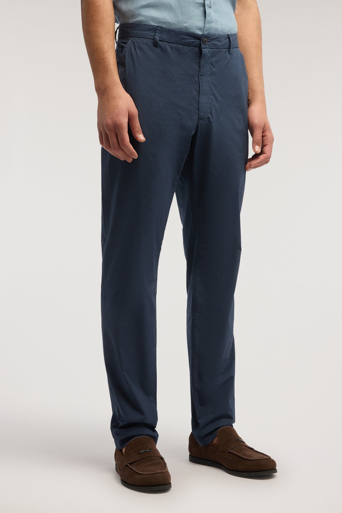 Chino Aviator 301 slim fit in popeline  1|13773fb64e6a9eb01cb805bac7a1c427e35b45062abcf6741ab0bd89656c7685