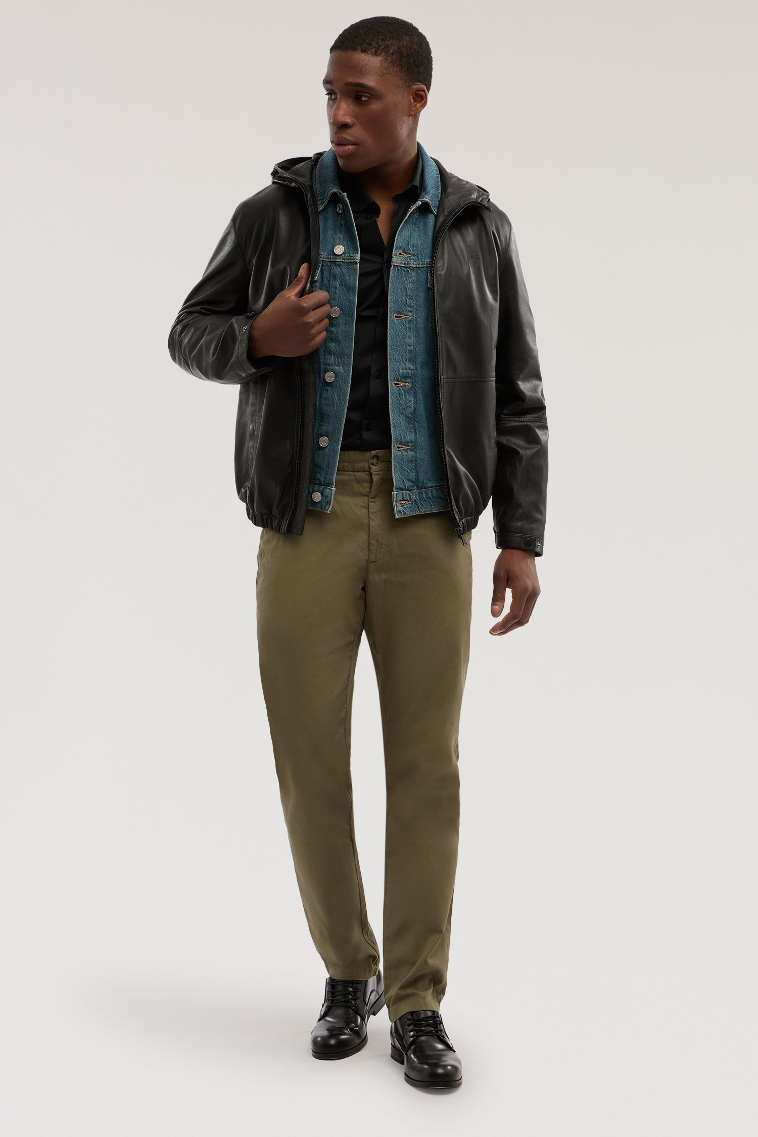 Chino Aviator 301 slim fit in cotone 4|498f3bd211da92d87e3358ef234fc68784bf1df85f7ea323304c09c2b29a3a2b