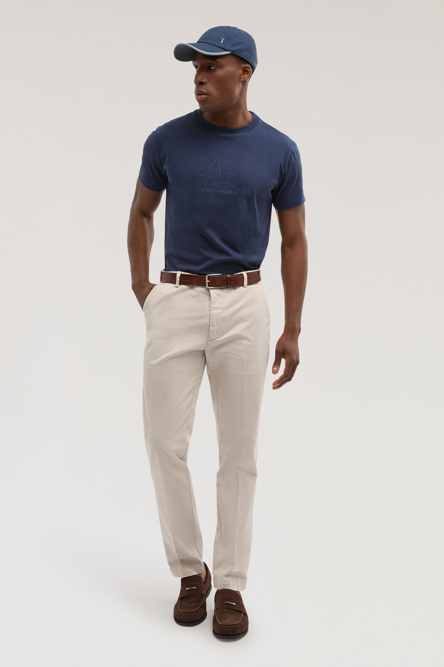 Chino Aviator 301 slim fit in gabardina 4|f6496bd8f59d3782e1277b99fe2bf94c66d8b5c44b85f7e80dbc6900c9990249