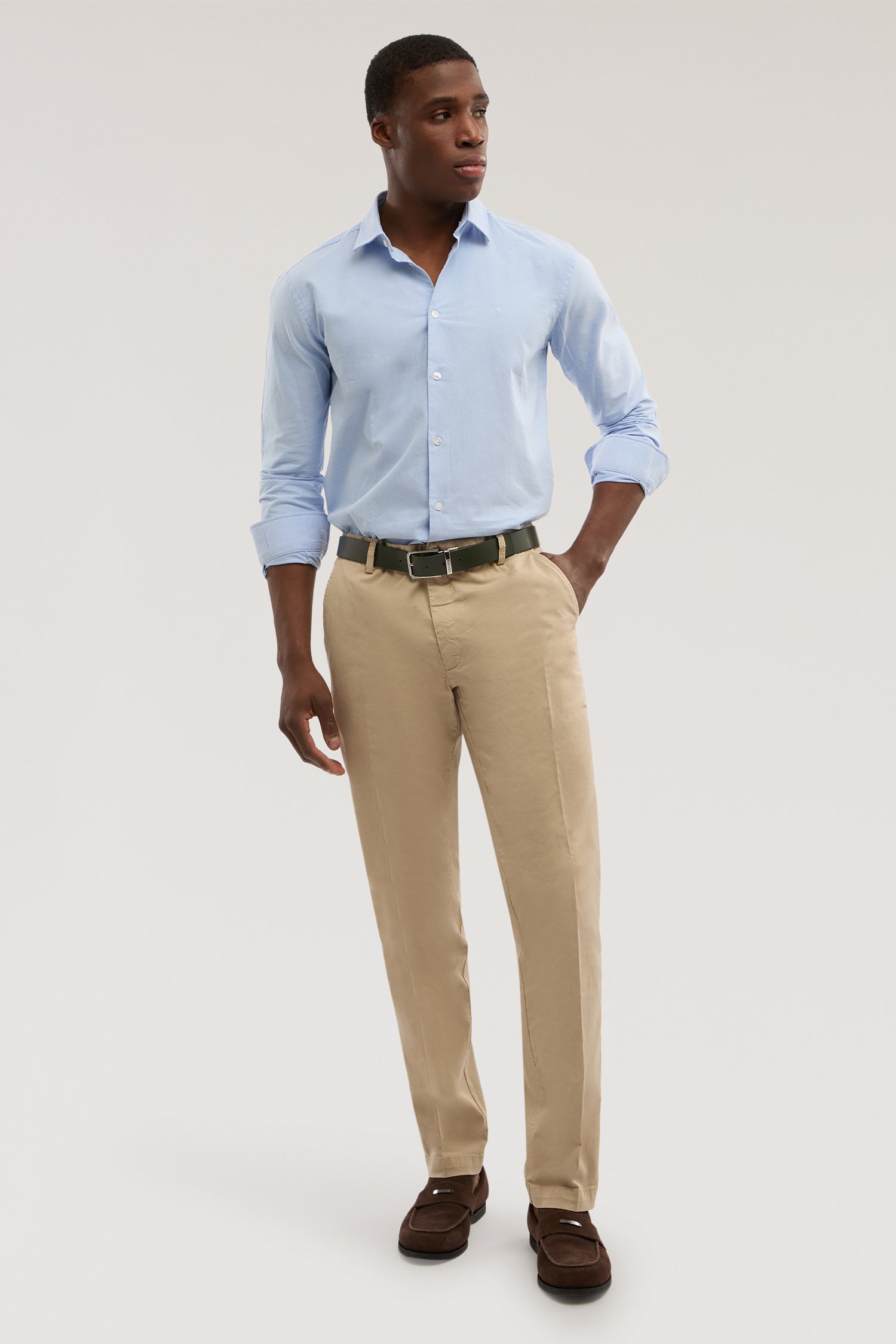 Chino Aviator 301 slim fit in gabardina  4|527ac6c58d420b9078384d49ebaabca6c86d034b1b08c5c54f1b32ba5cd43406