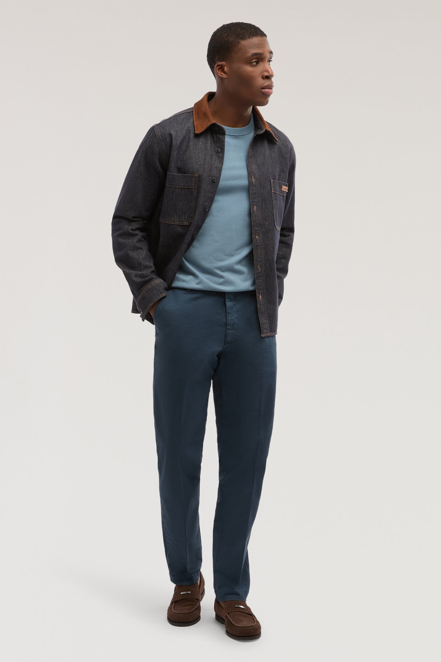 Chino Aviator 301 slim fit in gabardina  4|1a7b86e3e2341993938bb0ee7f70a9f4245e1a2a1a680f6a3da33c3674ae2e28
