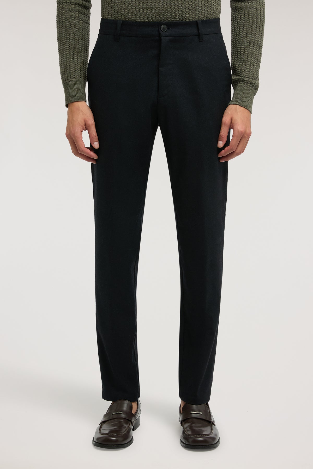 Chino Aviator 301 in flanella di lana 1|9bd06666ece50f7f39161ce16aa305cd9fa1d4f6a7e90e80c36533d182ef3fd4