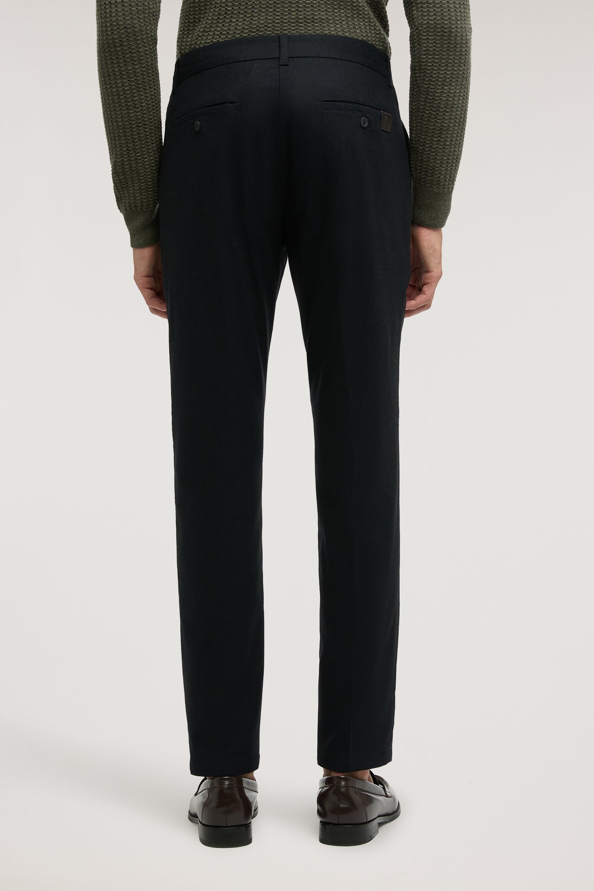 Chino 301 Aviator slim fit in flanella misto lana 2|7ef1ebdcdc4c8abb03969d73cbc796dbb83e712e9e2f8079e10a4cf4637ed7ee