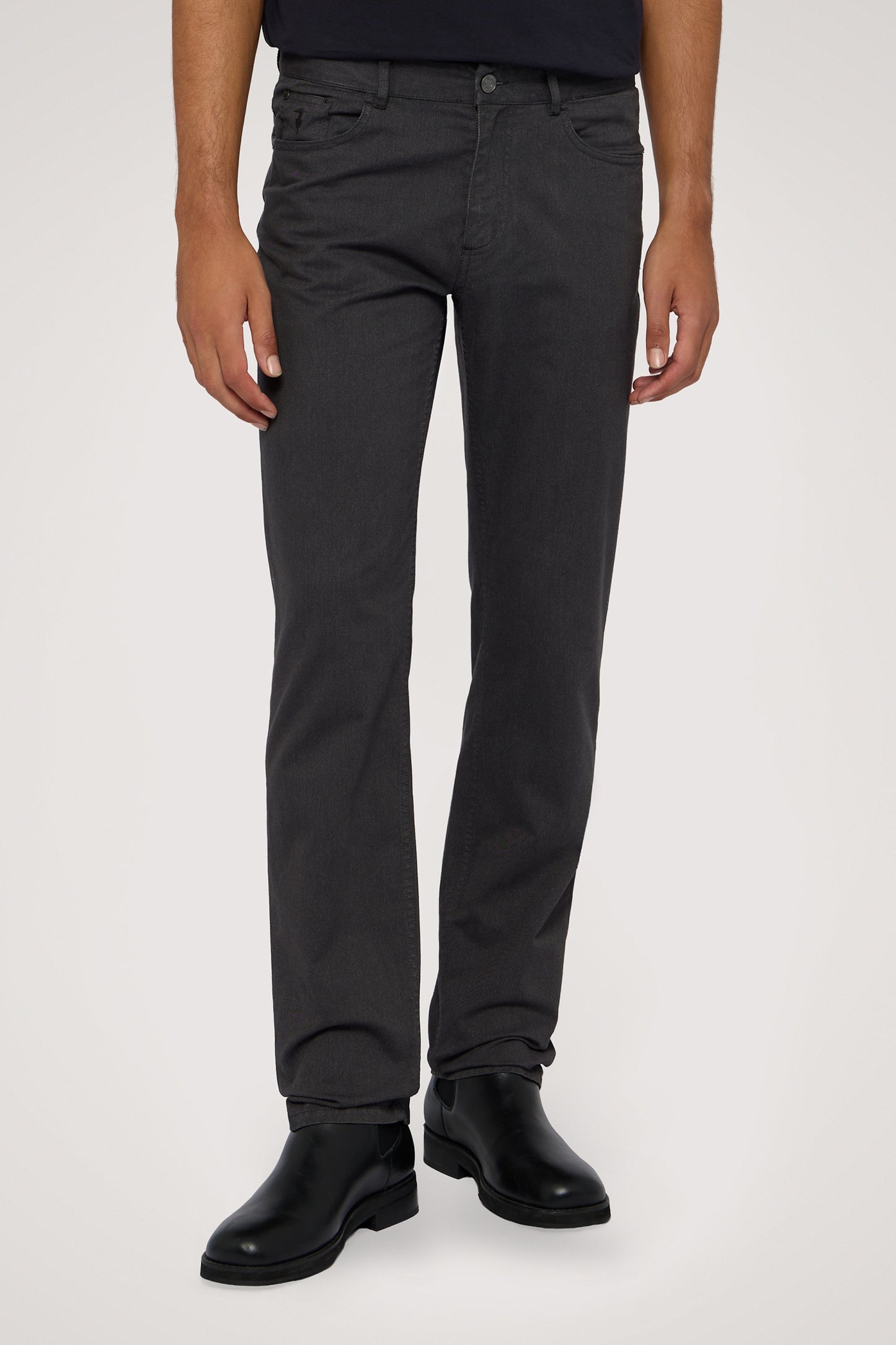 5 tasche the Iconic Regular 380 in drill melange 1|d2887ac34d9360cafb7de71f754e717f0a8f85f4da4f0f1a8499f978840de5b0