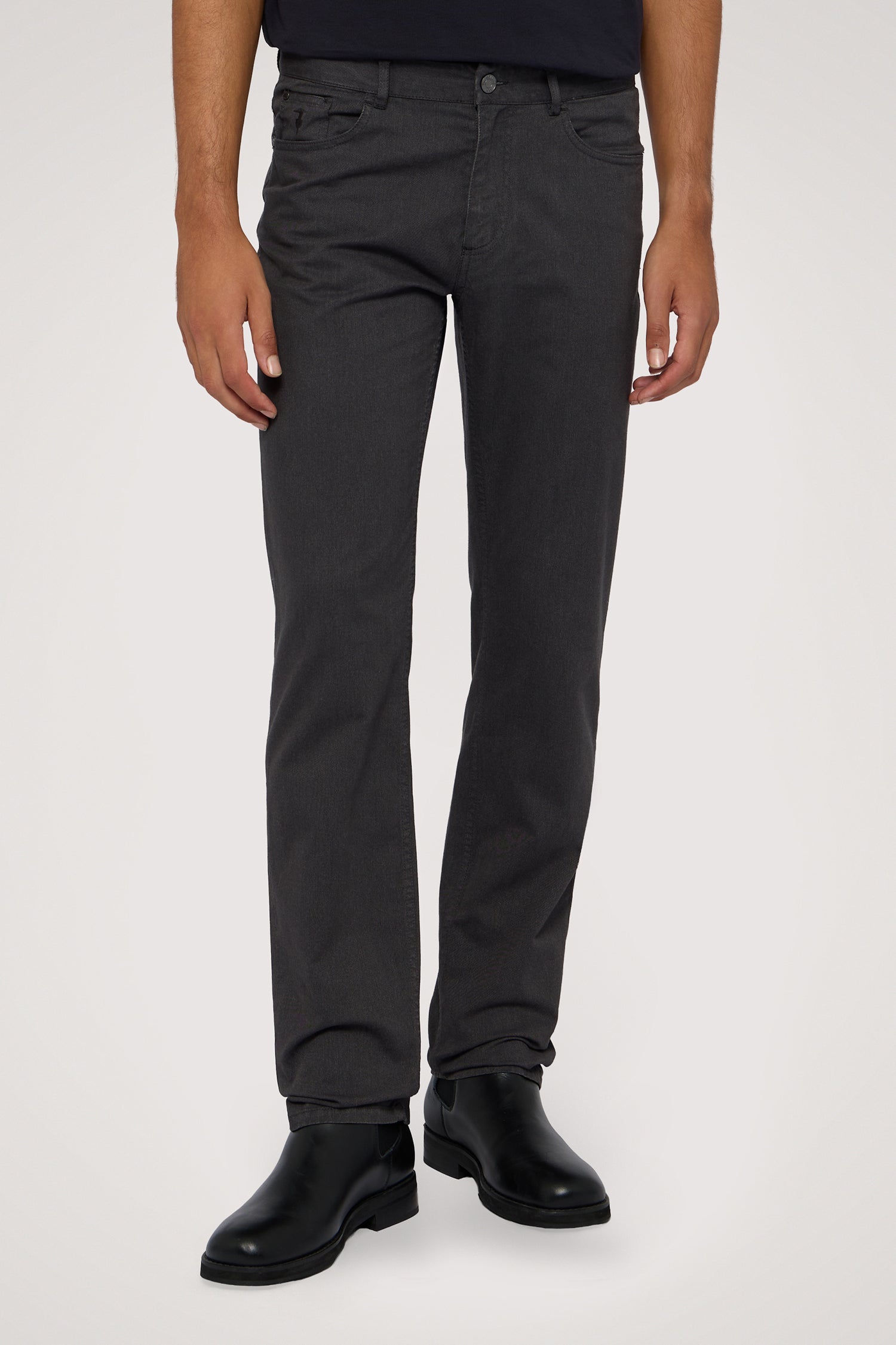 5 tasche the Iconic Regular 380 in drill melange 1|d2887ac34d9360cafb7de71f754e717f0a8f85f4da4f0f1a8499f978840de5b0