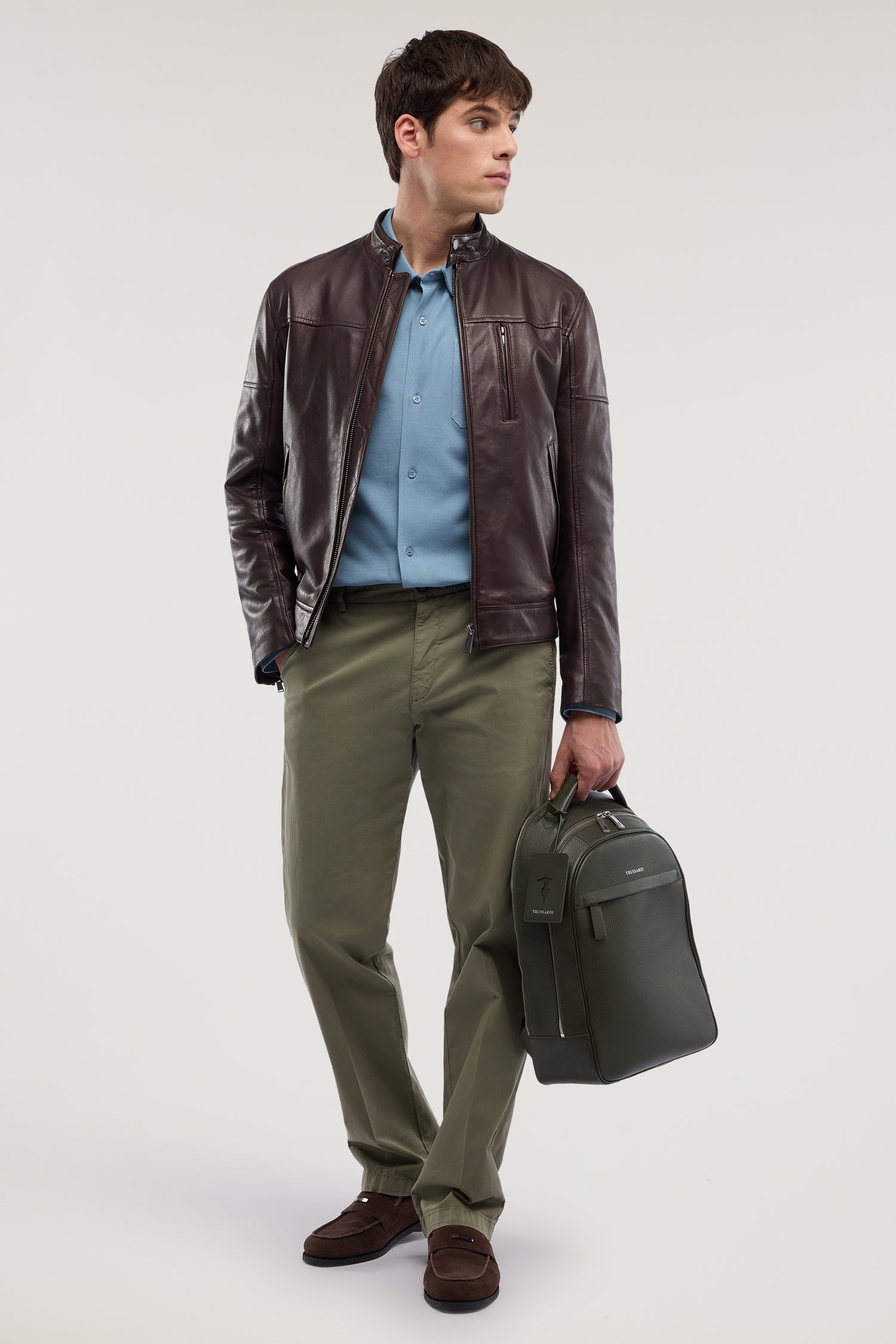 Chino Regular 302 in drill leggero 4|e7e178271ad722fb86120aa5518b8a3314fa08fb134014c2ae5343592b7e2ff7