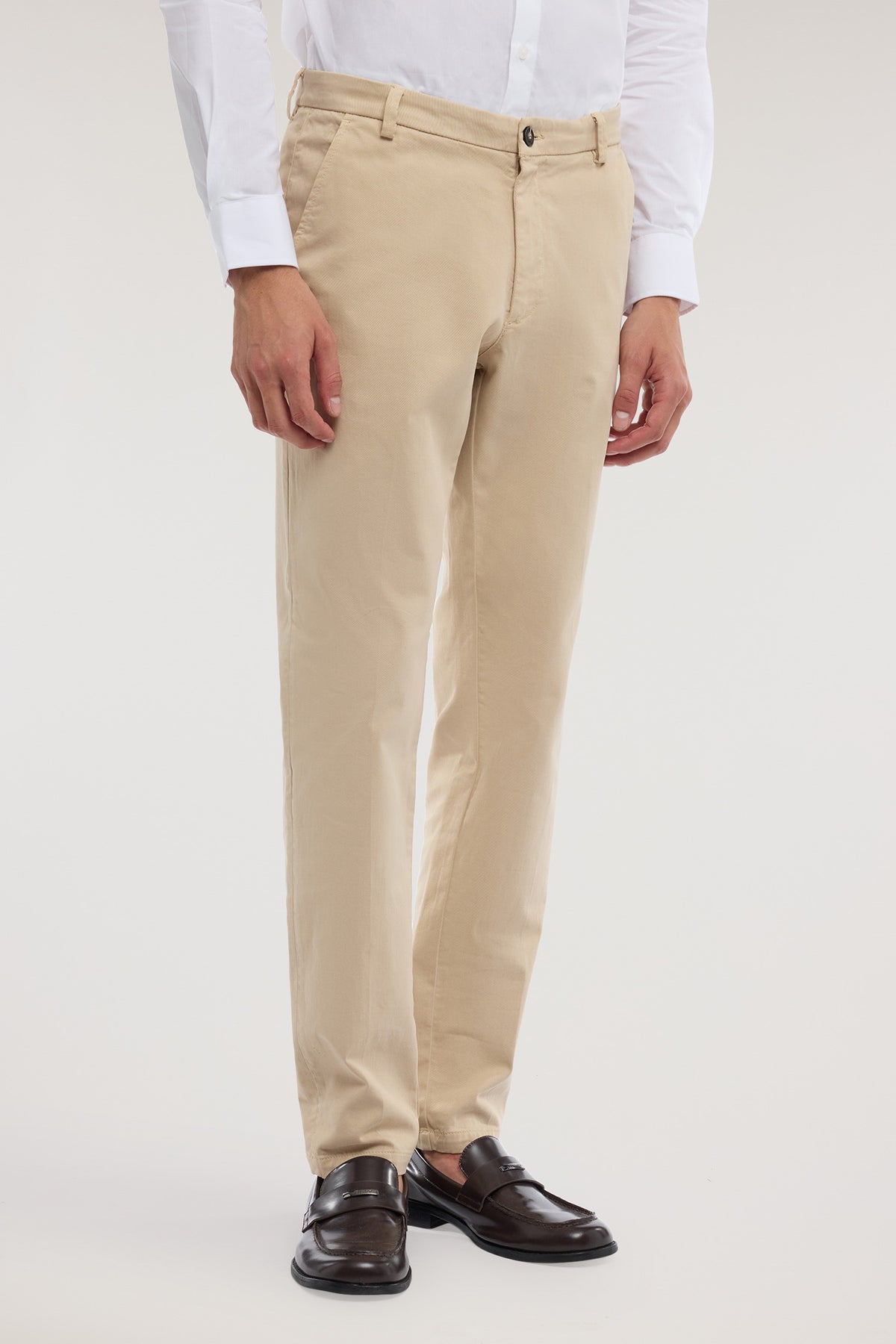 Pantaloni 301 Chino Aviator slim fit in gabardina stretch 9|8a7804c70579d5d00adadab6dda3b8224ababb20e2426079782cc11b2c7cb161