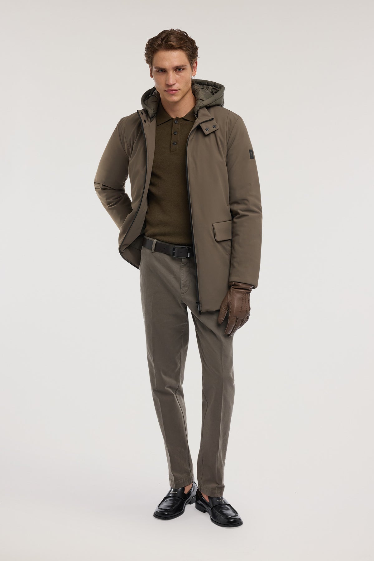 Pantaloni 301 Chino Aviator slim fit in gabardina stretch 3|5b3a856ed6088272bb46a2b6fd2647881f8c63a5eb570a1afea3fa6375be7932