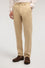 Linen trousers with elastic waist
