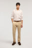 Chino con vita elastica in lino 5
