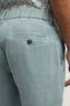 Chino con vita elastica in lino  3