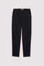 Linen trousers with elastic waist